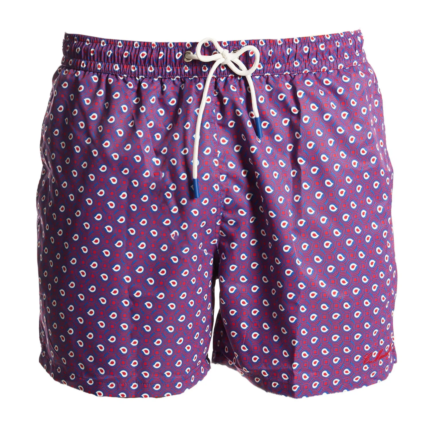 COSTUME DA BAGNO VIOLA Paisley