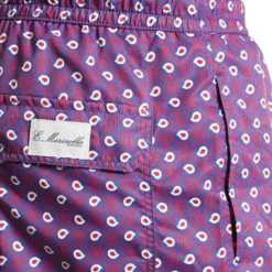COSTUME DA BAGNO VIOLA Paisley