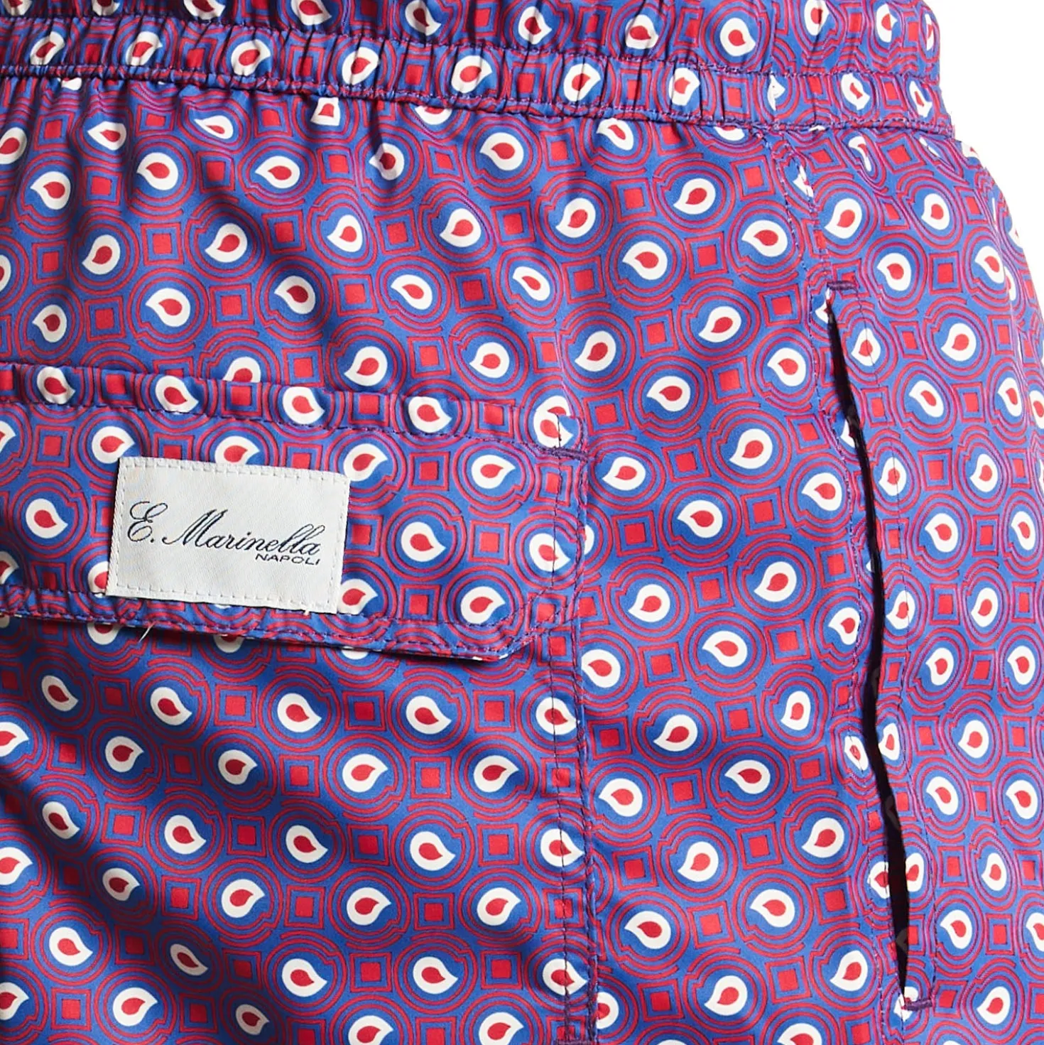 COSTUME DA BAGNO VIOLA Paisley