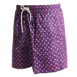 COSTUME DA BAGNO VIOLA Paisley