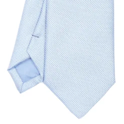 CRAVATTA CERIMONIA AZZURRA In seta jacquard