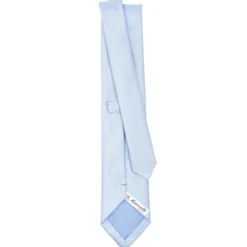 CRAVATTA CERIMONIA AZZURRA In seta jacquard