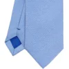 CRAVATTA CERIMONIA BLU In seta jacquard