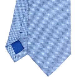 CRAVATTA CERIMONIA BLU In seta jacquard