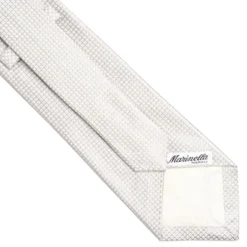 CRAVATTA CERIMONIA GRIGIO CHIARO In seta jacquard