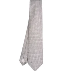 CRAVATTA CERIMONIA GRIGIO CHIARO In seta jacquard
