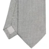CRAVATTA CERIMONIA GRIGIO SCURO In seta jacquard