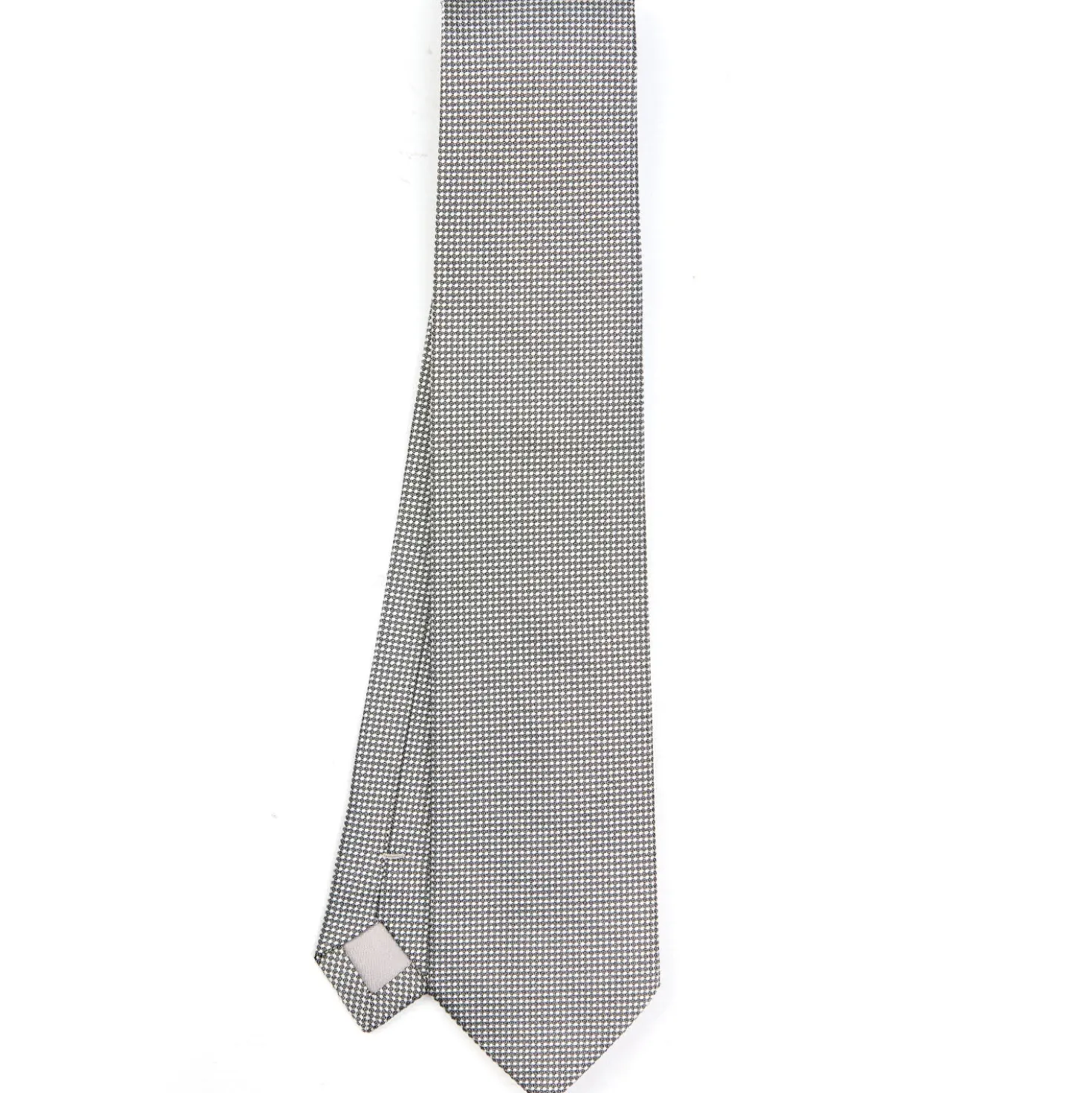 CRAVATTA CERIMONIA GRIGIO SCURO In seta jacquard