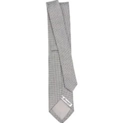 CRAVATTA CERIMONIA GRIGIO SCURO In seta jacquard