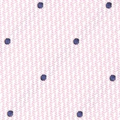 CRAVATTA CERIMONIA IN SETA JACQUARD ROSA Pois