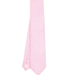 CRAVATTA CERIMONIA In seta jacquard rosa