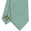 CRAVATTA CERIMONIA IN SETA JACQUARD VERDE CHIARO Microfantasia geometrica