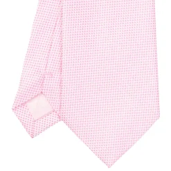 CRAVATTA CERIMONIA In seta jacquard rosa