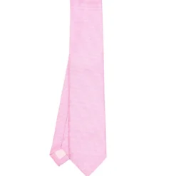 CRAVATTA CERIMONIA In seta jacquard rosa