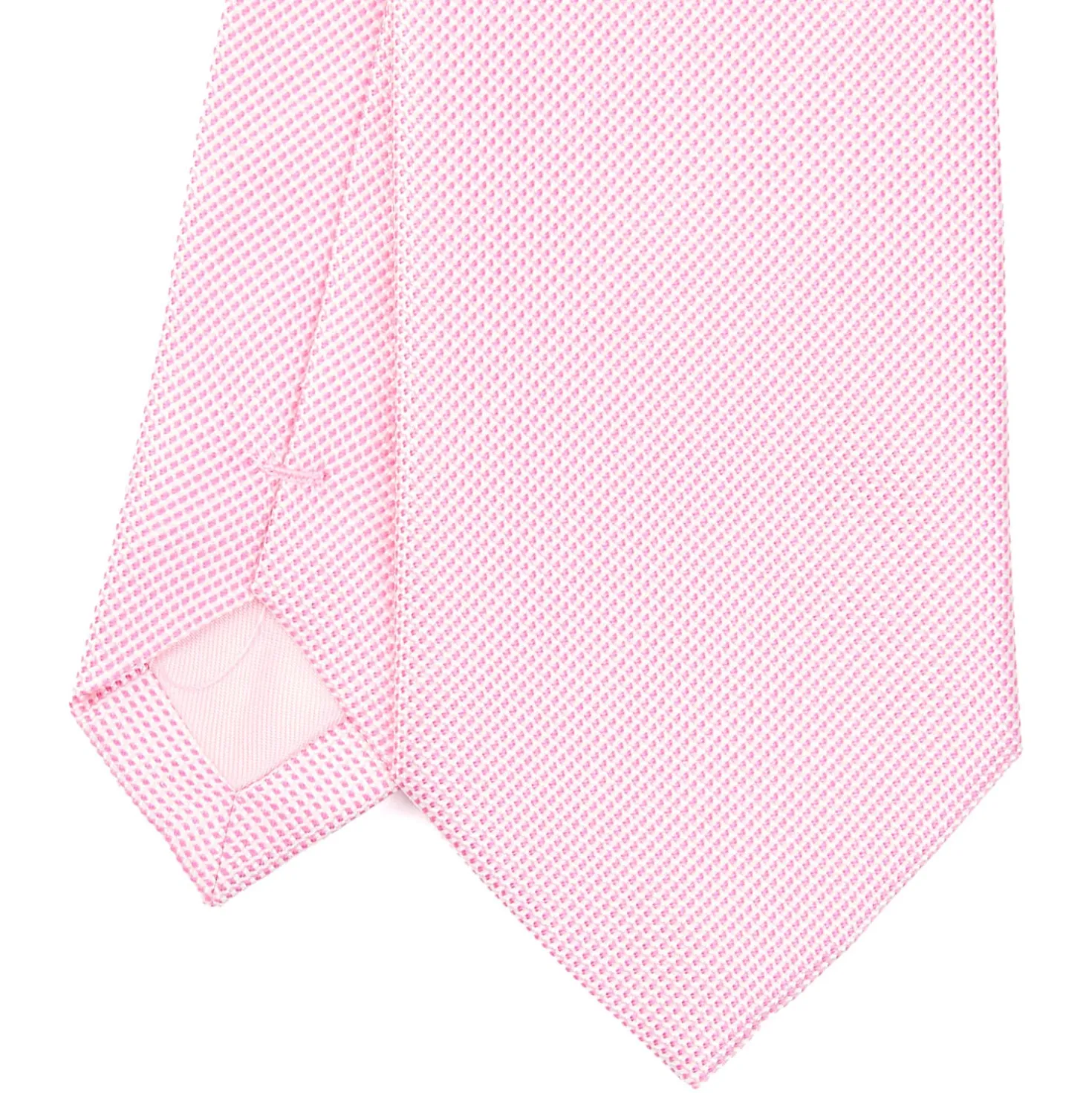 CRAVATTA CERIMONIA In seta jacquard rosa