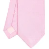 CRAVATTA CERIMONIA ROSA In seta jacquard