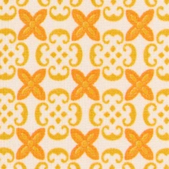 CRAVATTA DONNA CLASSICA IN SETA STAMPATA GIALLA Microfantasia inspirazione foulard