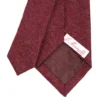 CRAVATTA DONNA IN LANA BORDEAUX Tinta unita