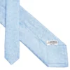CRAVATTA IN SETA AZZURRA Collezione archivio anno 1977