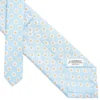 CRAVATTA IN SETA AZZURRA Collezione archivio anno 1963