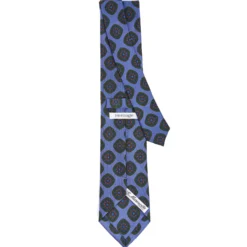 CRAVATTA IN SETA AZZURRO POLVERECollezione heritage