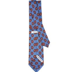 CRAVATTA IN SETA AZZURRO POLVERECollezione heritage