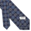 CRAVATTA IN SETA BLU Collezione archivio anno 1978