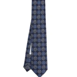 CRAVATTA IN SETA BLU Collezione archivio anno 1978
