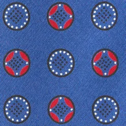 CRAVATTA IN SETA BLUETTE Collezione archivio anno 1951