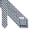 CRAVATTA IN SETA BLU SCURO Collezione archivio anno 1938