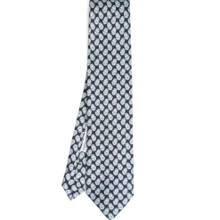 CRAVATTA IN SETA BLU SCURO Collezione archivio anno 1938