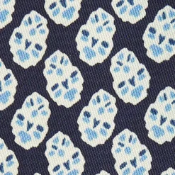 CRAVATTA IN SETA BLU SCURO Collezione archivio anno 1938