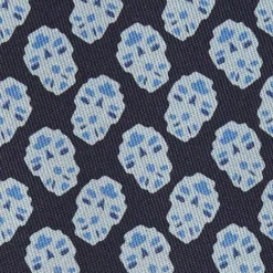 CRAVATTA IN SETA BLU SCURO Collezione archivio anno 1938