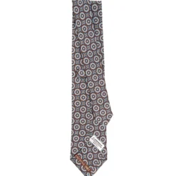 CRAVATTA IN SETA MARRONE SCURO Collezione archivio anno 1985