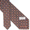 CRAVATTA IN SETA MARRONE SCURO Collezione archivio anno 1950