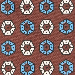 CRAVATTA IN SETA MARRONE SCURO Collezione archivio anno 1950