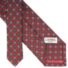 CRAVATTA IN SETA ROSSA Collezione archivio anno 1964
