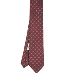 CRAVATTA IN SETA ROSSA Collezione archivio anno 1964