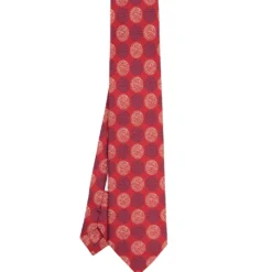 CRAVATTA IN SETA ROSSA Collezione archivio anno 1978