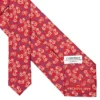 CRAVATTA IN SETA ROSSA Collezione archivio anno 1977