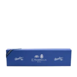 CRAVATTA SARTORIALE CLASSICA IN SETA MARRONE SCURO E.marinella x borsalino