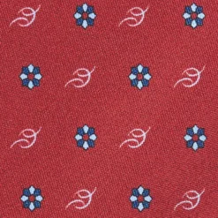 CRAVATTA SARTORIALE CLASSICA IN SETA BORDEAUX E.marinella x fitp