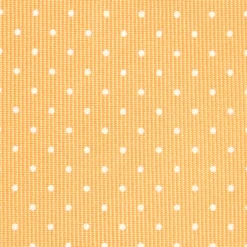 CRAVATTA SARTORIALE CLASSICA IN SETA GIALLA Pois