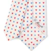 CRAVATTA SARTORIALE CLASSICA IN SETA BIANCA Collezione san valentino