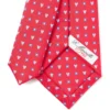 CRAVATTA SARTORIALE CLASSICA IN SETA ROSSA Collezione san valentino