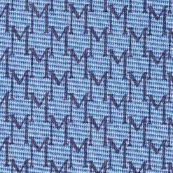 CRAVATTA SARTORIALE CLASSICA IN SETA AZZURRO POLVERE Microfantasia m geometrica