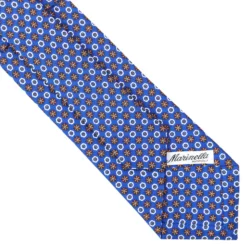 CRAVATTA SARTORIALE CLASSICA IN SETA BLUETTE Microfantasia fiore