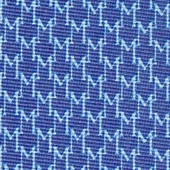 CRAVATTA SARTORIALE CLASSICA IN SETA BLUETTE Microfantasia m geometrica