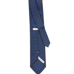 CRAVATTA SARTORIALE EXTRA LONG IN SETA MARRONE SCURO Collezione heritage