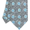CRAVATTA SARTORIALE EXTRA LONG IN SETA BLU SCURO Collezione heritage